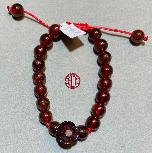 Garnet Bracelet 8.5mm #3080