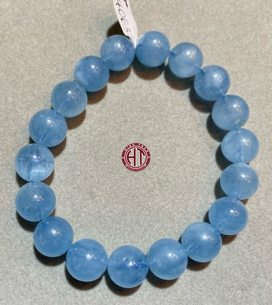 Aquamarine Bracelet 11mm #4063