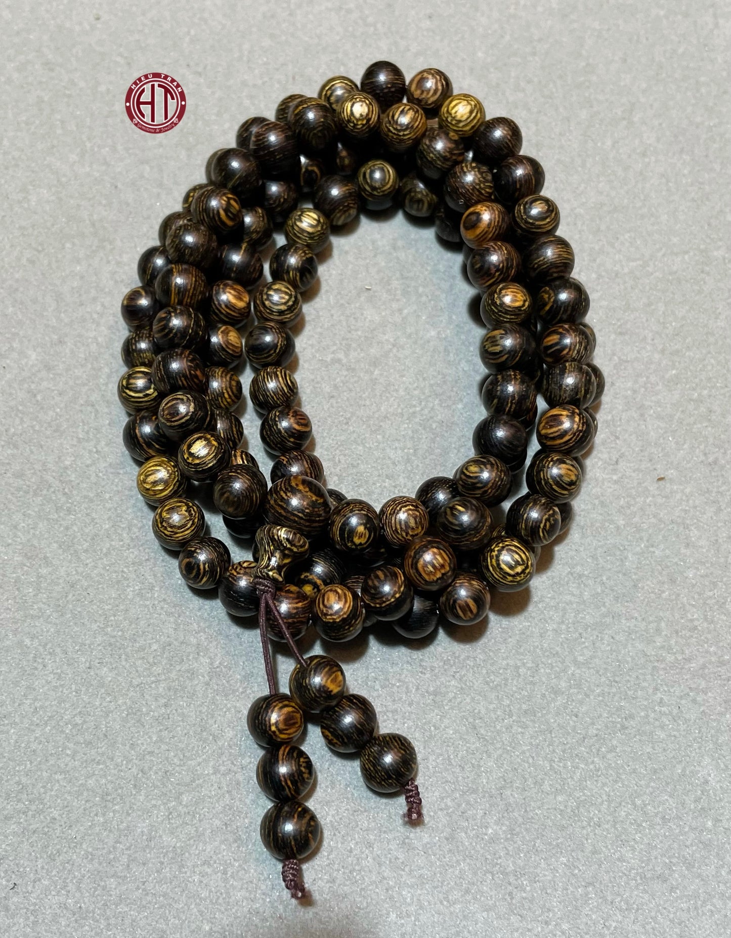 Indonesia Agarwood Bracelet (Necklace) 8mm #THI8