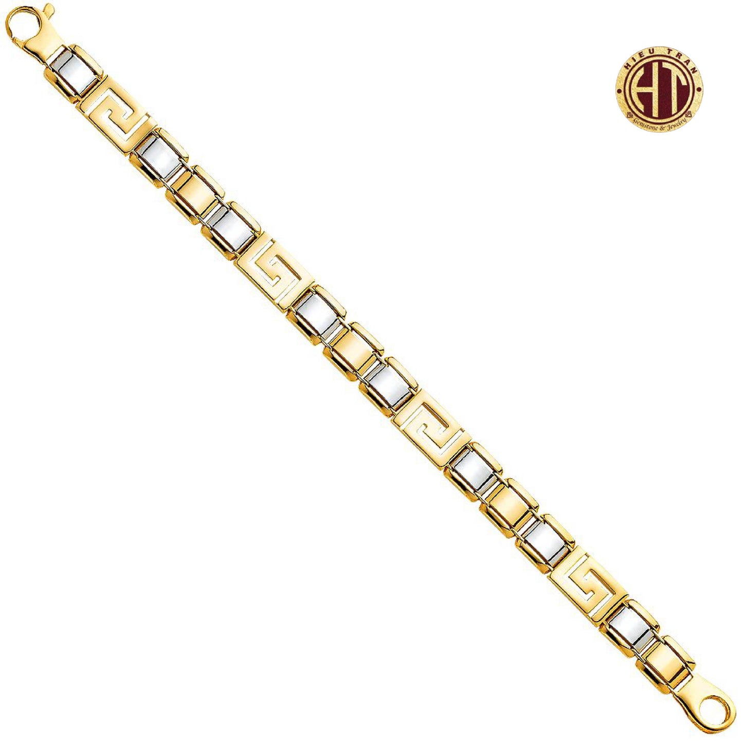 14K Gold Fancy Bracelet #AB513