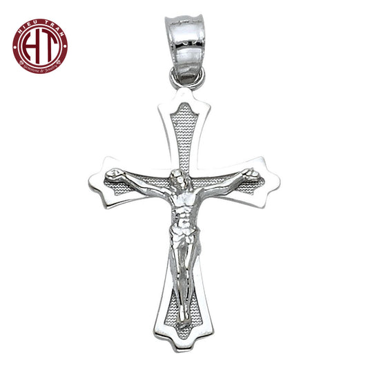 14K Italian Gold Jesus Christ Pendant #PT51WP101