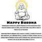 African Ruby Happy Buddha Pendant #P146