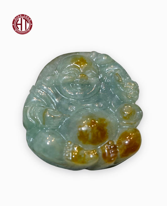 Jadeite Happy Buddha Pendant #P142