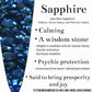 Sapphire Guan Yin Pendant #174