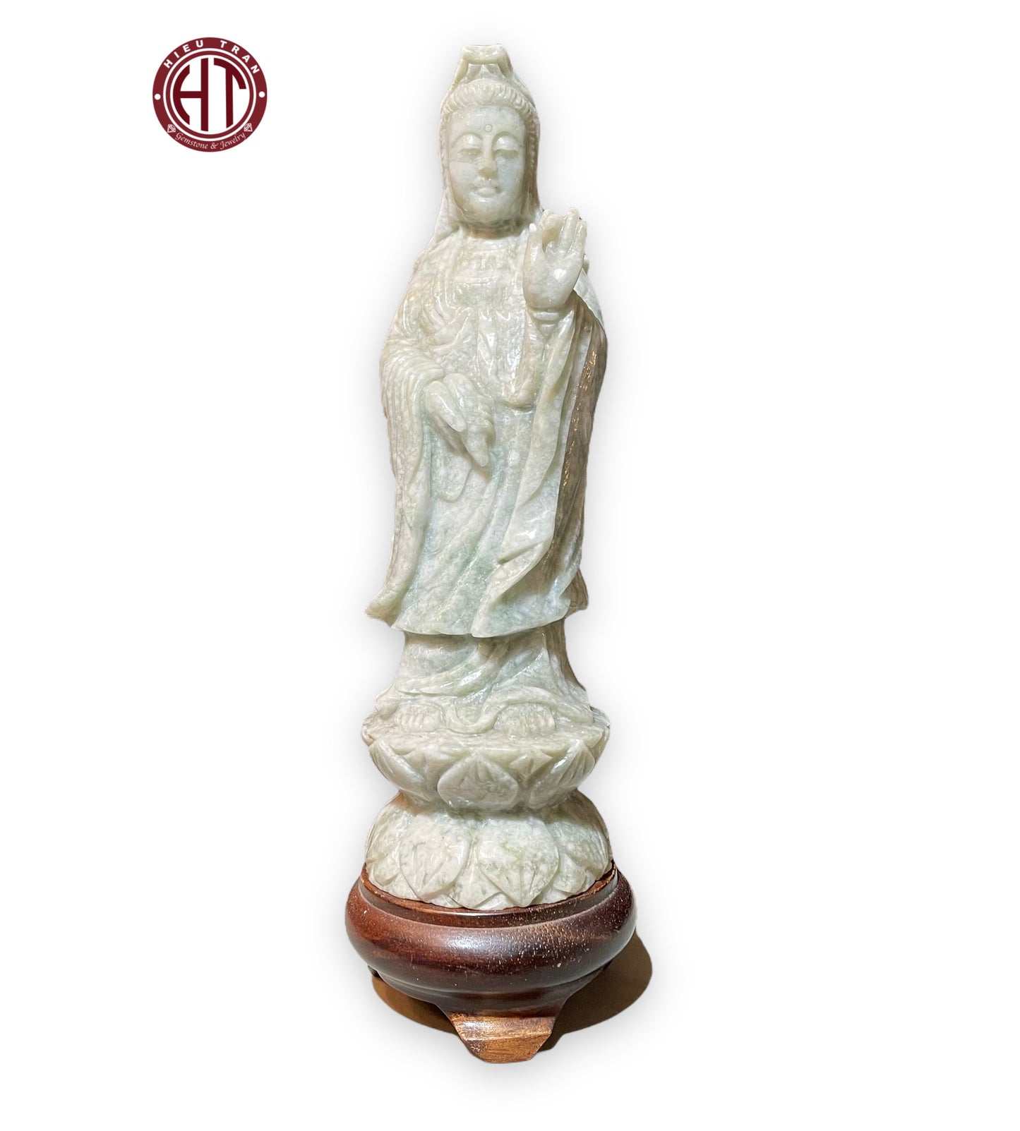Jade Guan Yin Statue #S1025