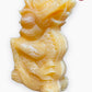 Yellow Onyx Dragon Statue #S1031